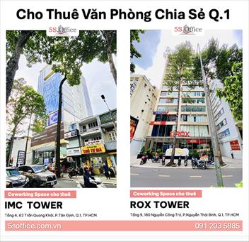 Cho thuê văn phòng trọn gói tại Quận 1