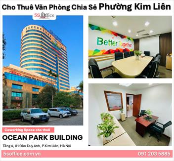 Văn phòng chia sẻ phường Kim Liên