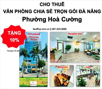 Văn phòng chia sẻ phường Hòa Cường TP Đà Nẵng