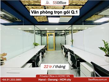 Phòng Làm Việc Riêng Cho 8 Nhân Viên 18m² Tại Phường Tân Định