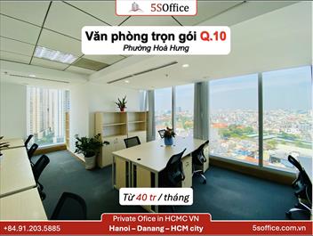 Phòng Làm Việc Riêng Cho 10 Nhân Viên 28m² View City Tại Viettel Complex