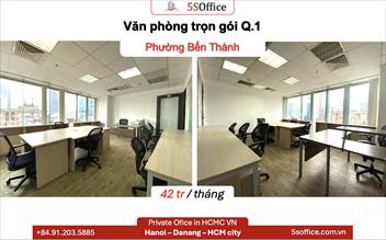 Phòng Làm Việc Riêng Cho 8 Nhân Viên 26m² Phường Bến Thành