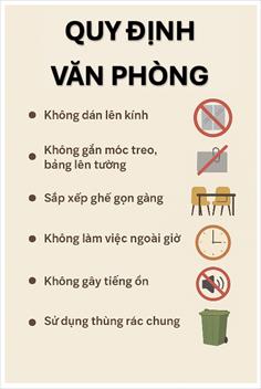 Quy Định Sử Dụng Văn Phòng Chung tại 5SOffice