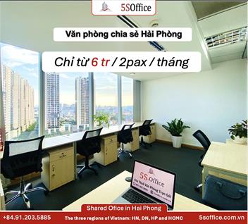 Văn phòng mini Hải Phòng 10 15m²