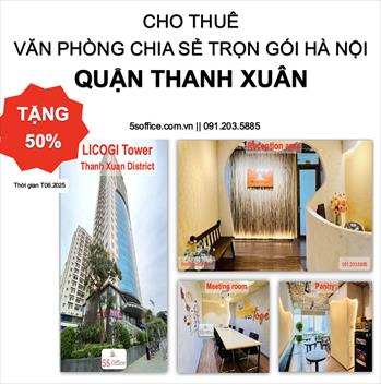 Văn phòng cho SME Startup tại Hà Nội