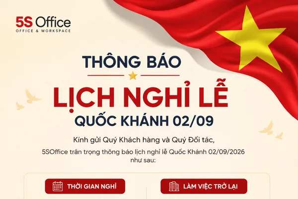 Ảnh đại diện thông báo lịch nghỉ lễ Quốc Khánh 02/09/2026