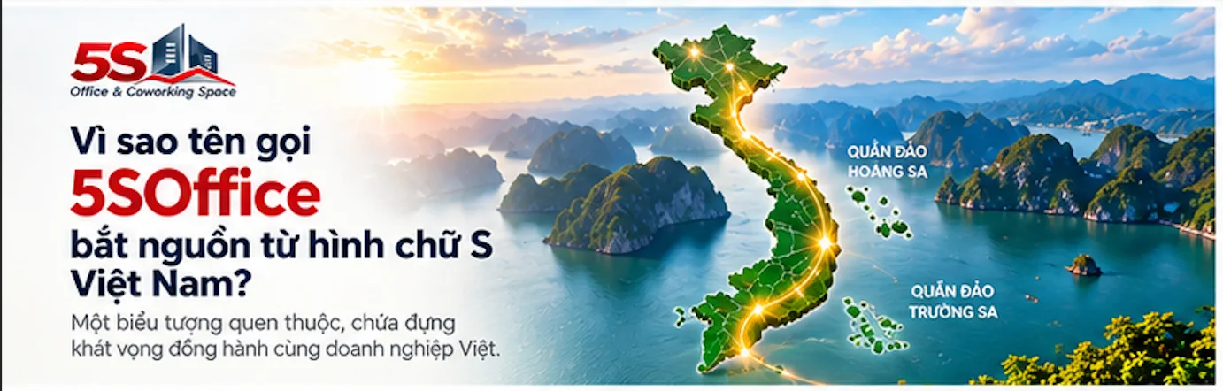 Nguồn gốc tên gọi 5SOffice và hình chữ S Việt Nam