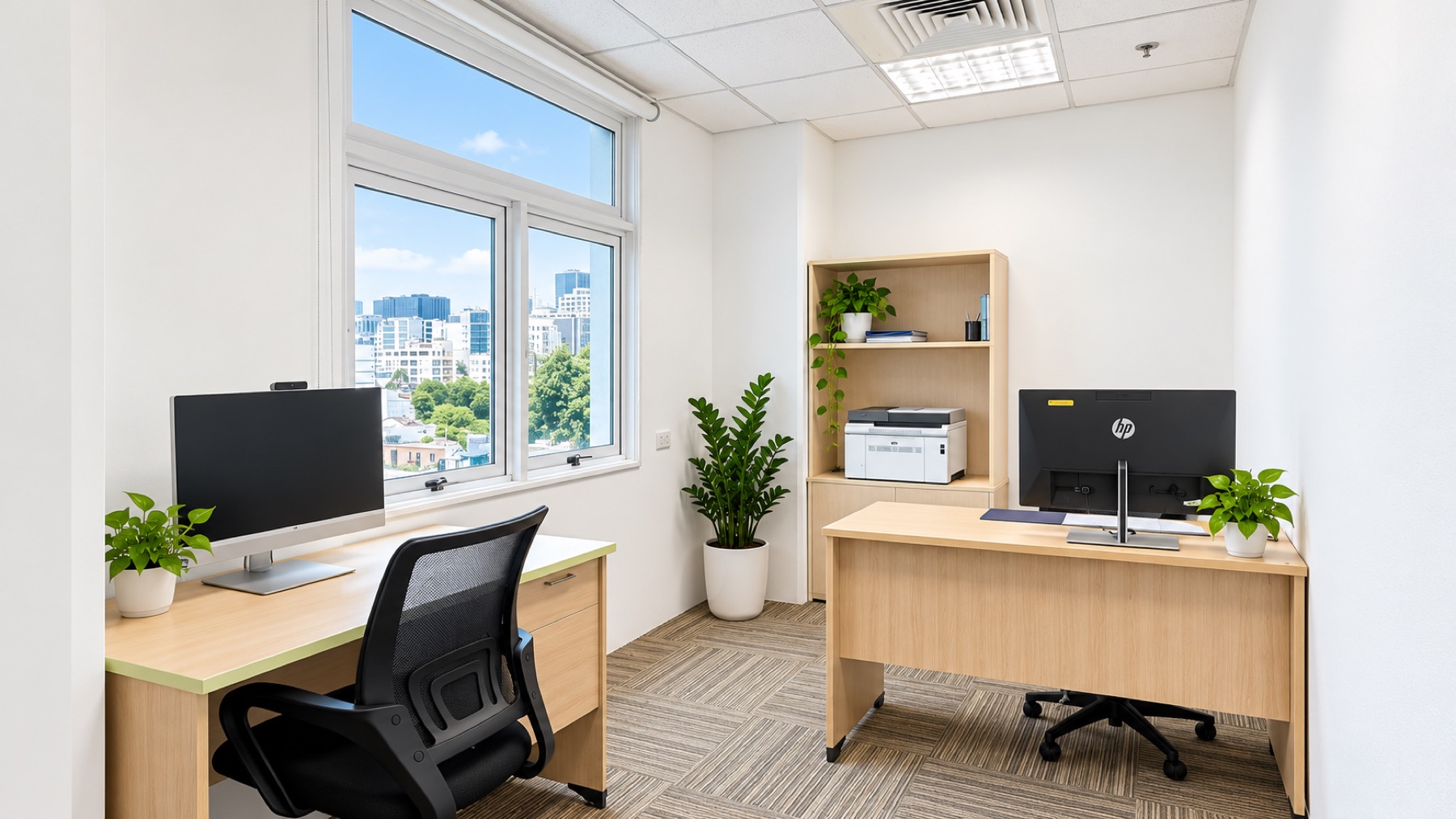Phòng làm việc riêng tham khảo tại Loyal Building, phường Xuân Hòa